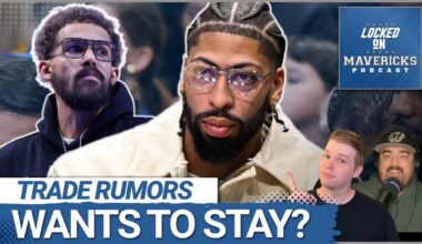 REPORT: Anthony Davis Wants to Stay, Dallas Mavericks Shouldn't Extend Him | Mavs Trade Rumors