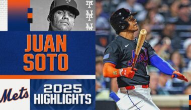 ALMOST 40/40! 🍎 Juan Soto's BEST MOMENTS in his first season with the Mets! (2025 highlight reel)