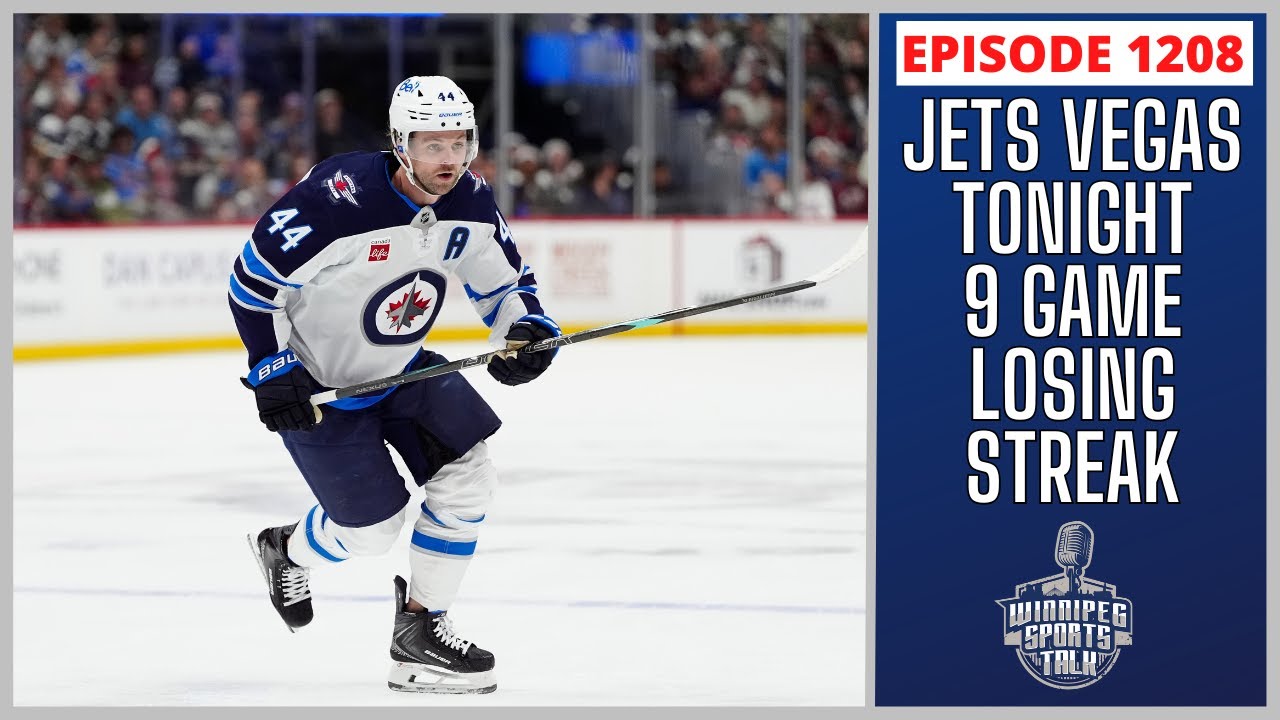 Winnipeg Jets vs. Vegas Golden Knights tonight, nine game losing streak