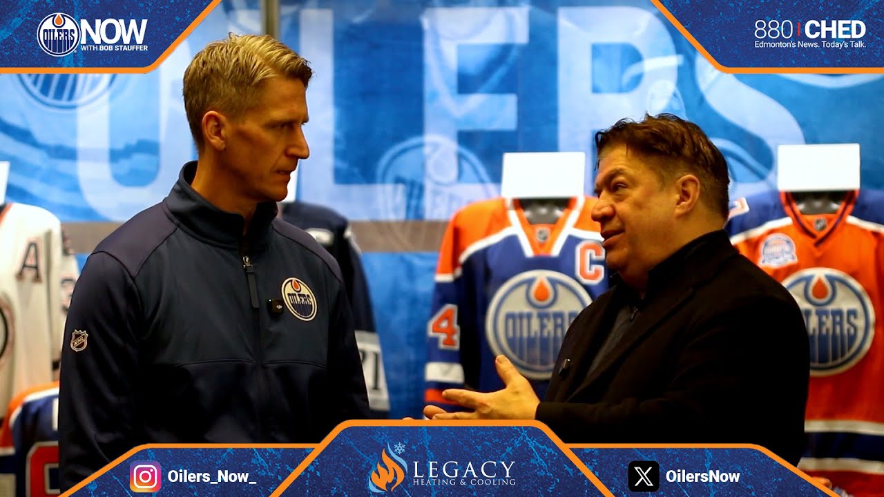 Edmonton Oilers Head Coach Kris Knoblauch talks team expectations, Kapanen, & more with Bob Stauffer