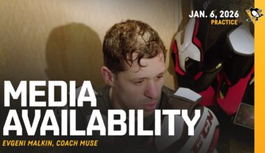 Malkin, Muse Media Availability (1.6.26) | Pittsburgh Penguins