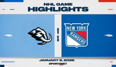 NHL Highlights | Mammoth vs. Rangers - January 5, 2026