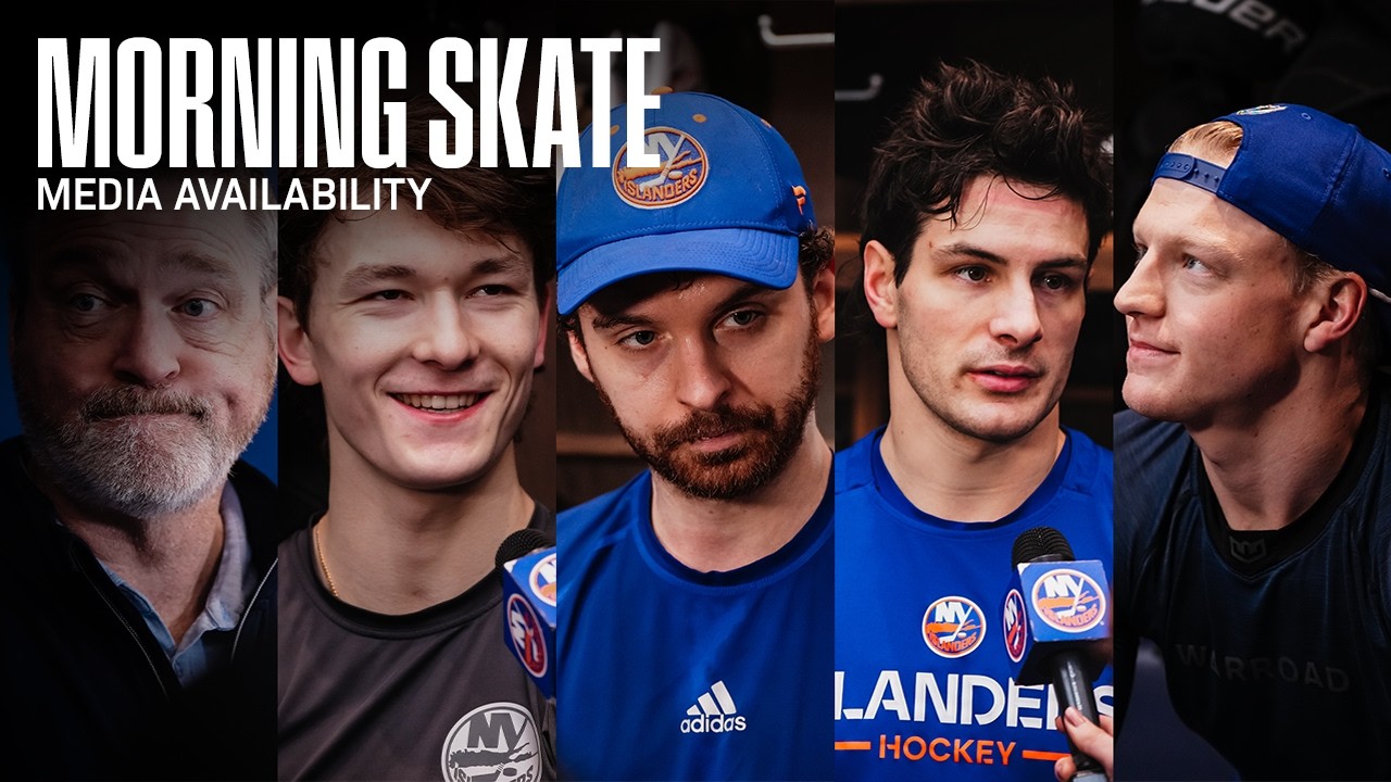 New York Islanders Pregame Availability | NYI vs NJD
