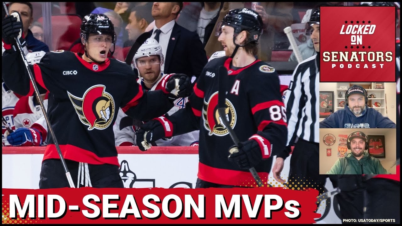 Ottawa Senators Promote Mads Søgaard + Jake Sanderson vs Tim Stützle: Who Is Sens Mid-Season MVP?