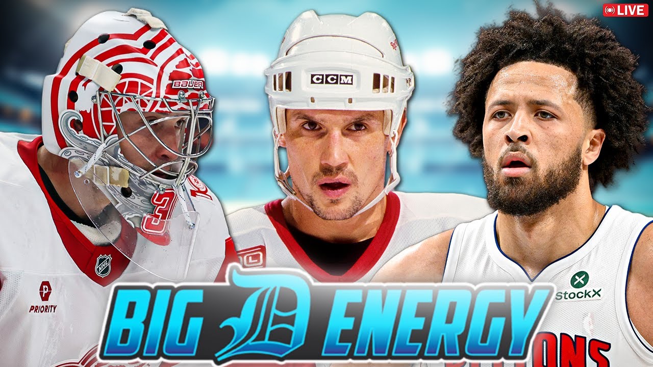 First Place Detroit Pistons and Red Wings!!! + Lions | Big D Energy | Tuesday, January 6th, 2026