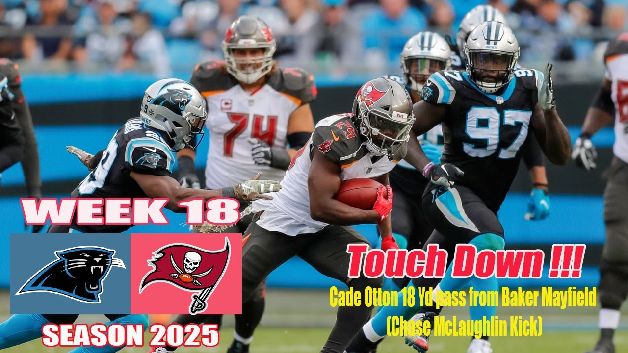 Carolina Panthers vs Tampa Bay Buccaneers WEEK 18 GAME 1st-Qtr Jan 03,20256 NFL Today | NFL HIGHLIGH