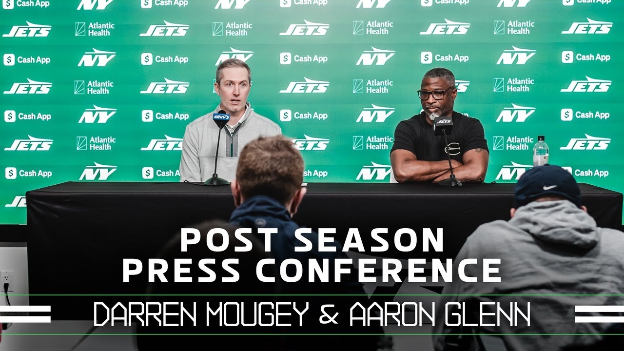 Head Coach Aaron Glenn and General Manager Darren Mougey Speak With Media Following the 2025 Season