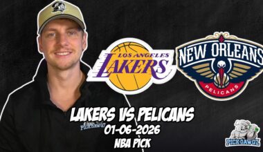 Los Angeles Lakers vs New Orleans Pelicans 1/6/26 NBA Free Picks & Prediction | NBA Betting Tips