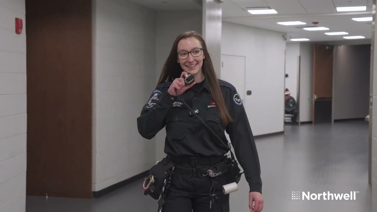 Paramedic Kathryn Abramo Walks Through First Ever New York Islanders First Responders Jersey
