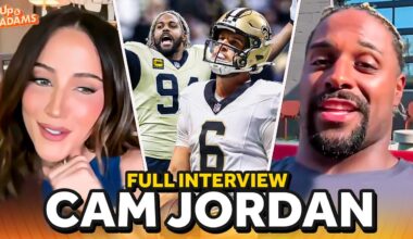 Cam Jordan on Coming Back to Saints, Having QB1 with Tyler Shough & Myles Garrett Sack Record!