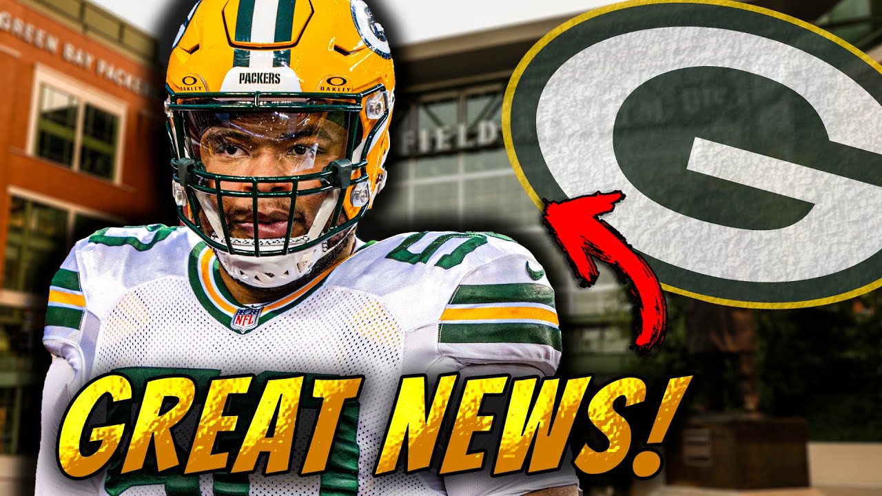The Green Bay Packers Got a DOUBLE DOSE of Great News Ahead of Packers vs Bears!!!