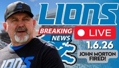 BREAKING NEWS: Detroit Lions FIRE OC John Morton!!! CHANGE COMING...INDEED!