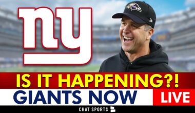 🚨JOHN HARBAUGH EXPECTED TO BE A FAVORITE FOR GIANTS HEAD COACH JOB