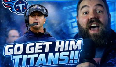 Tennessee Titans fan immediate reaction to JOHN HARBAUGH BEING LET GO BY THE RAVENS