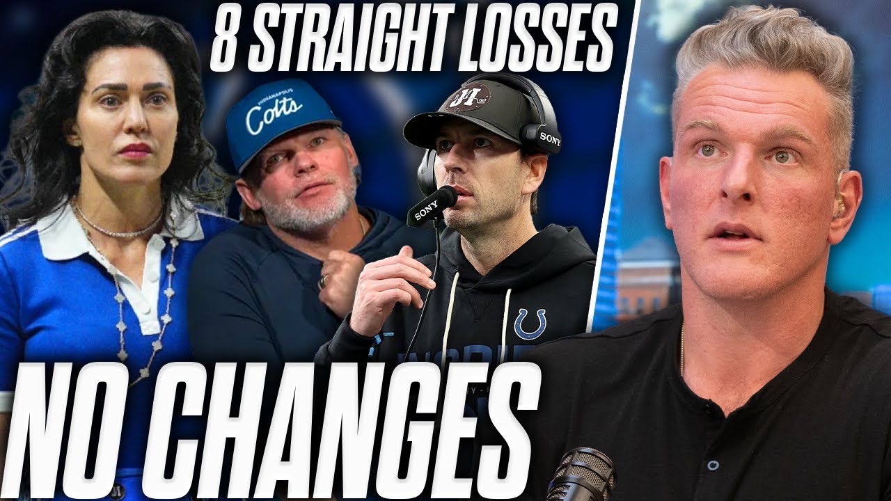 Colts Make No Changes After Losing 8 Straight Games, Not Winning Division Since 2014 | Pat McAfee