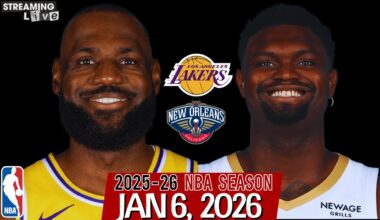(LIVE) LEBRON VS ZION | Los Angeles Lakers vs New Orleans Pelicans NBA Live Stream