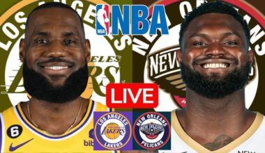 LIVE: LOS ANGELES LAKERS vs NEW ORLEANS PELICANS | NBA | PLAY BY PLAY | SCOREBOARD