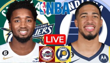 LIVE: CLEVELAND CAVALIERS vs INDIANA PACERS | NBA | PLAY BY PLAY | SCOREBOARD