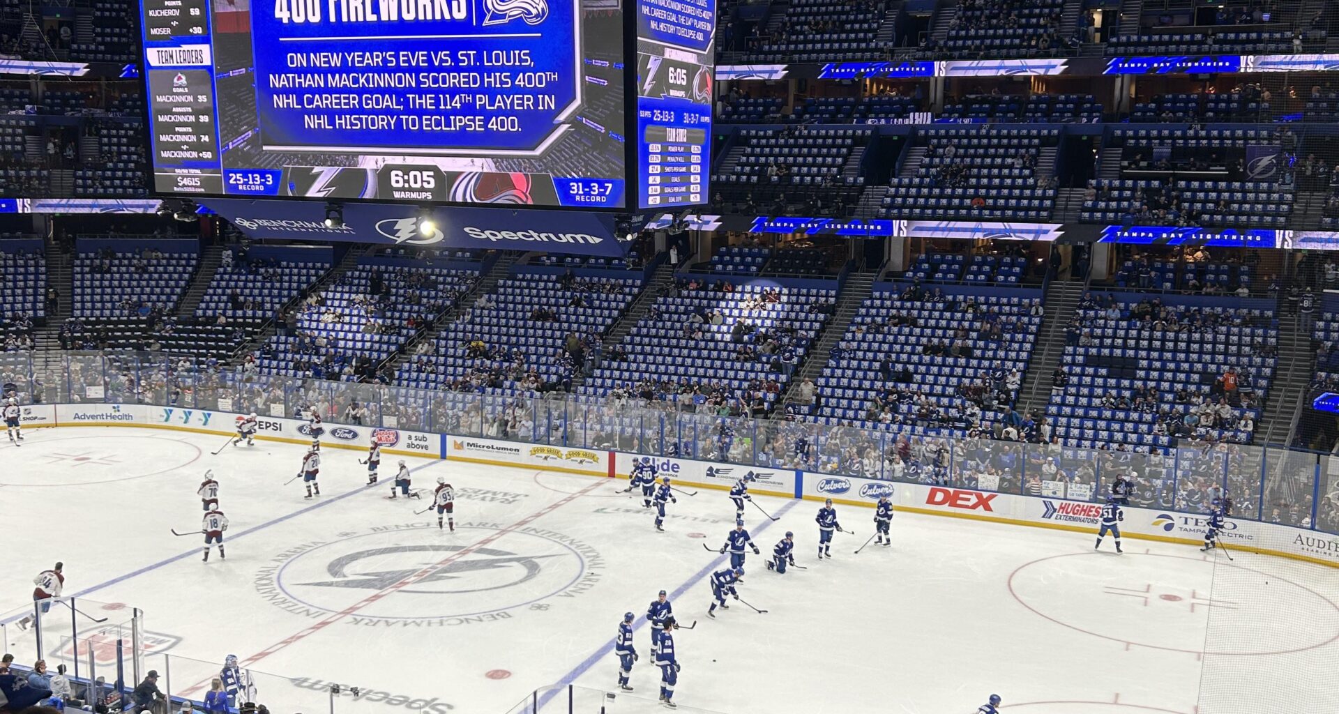 Check in ✅ from 229. Let’s go bolts! ⚡️