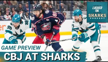 San Jose Sharks LOOK to Outscore Blue Jackets—Macklin Celebrini & Werenski Set for Huge Nights