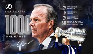 Jon Cooper 1000 Game Tribute 🎥