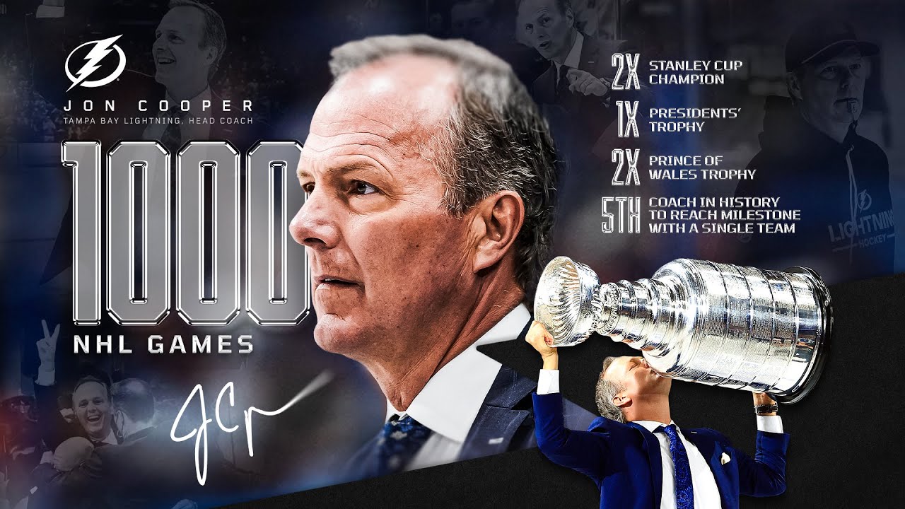 Jon Cooper 1000 Game Tribute 🎥