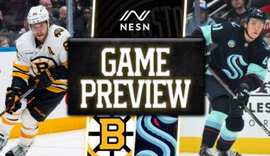 Boston Bruins vs. Seattle Kraken | Game Preview | 1/6/2026