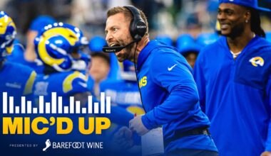 Sean McVay Leads The Rams To Victory & Reacts To Puka Nacua's One-Handed Catch | Rams Mic’d Up