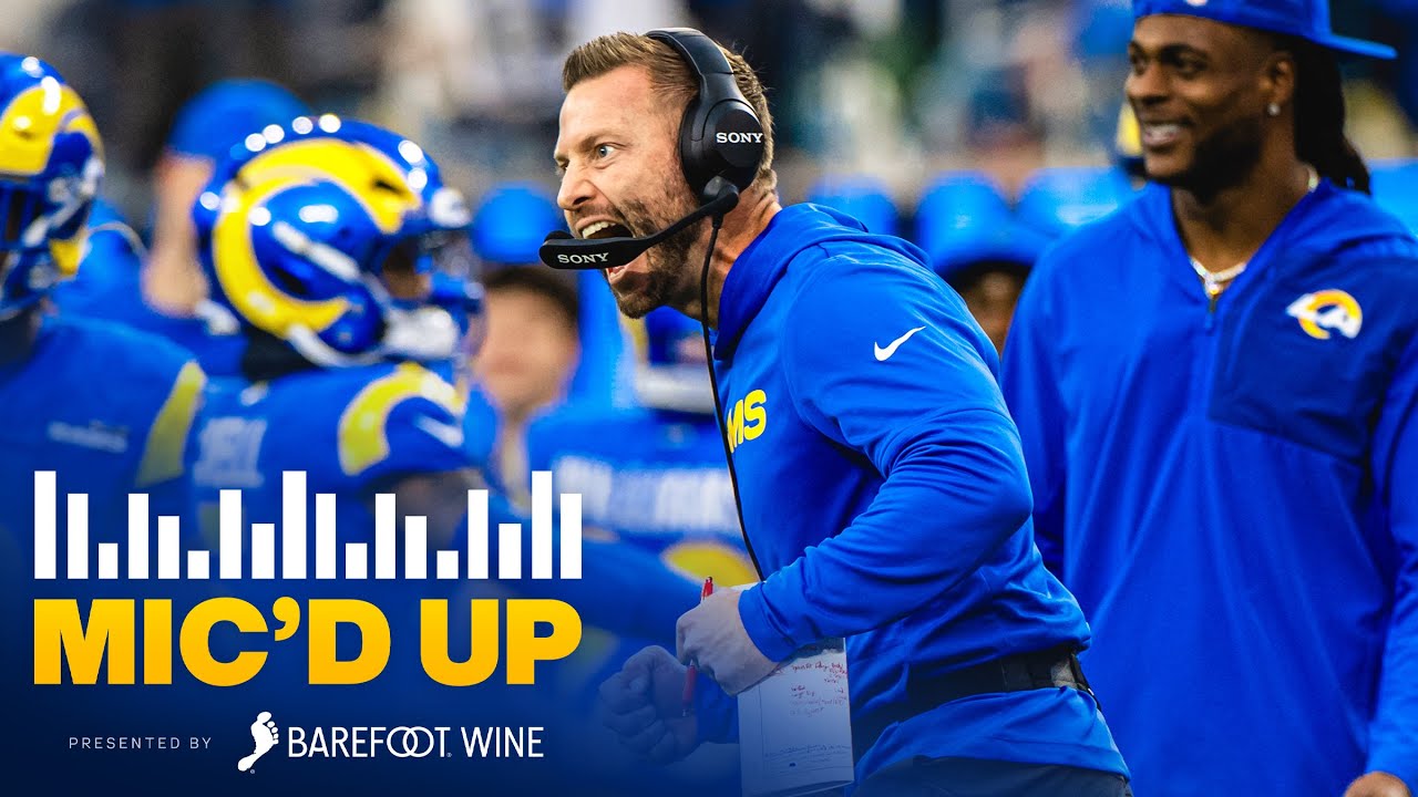 Sean McVay Leads The Rams To Victory & Reacts To Puka Nacua's One-Handed Catch | Rams Mic’d Up