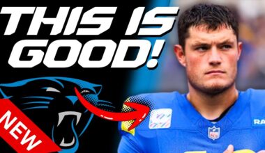 Carolina Panthers Just Got A Triple Dose Of Good News For The Playoffs...