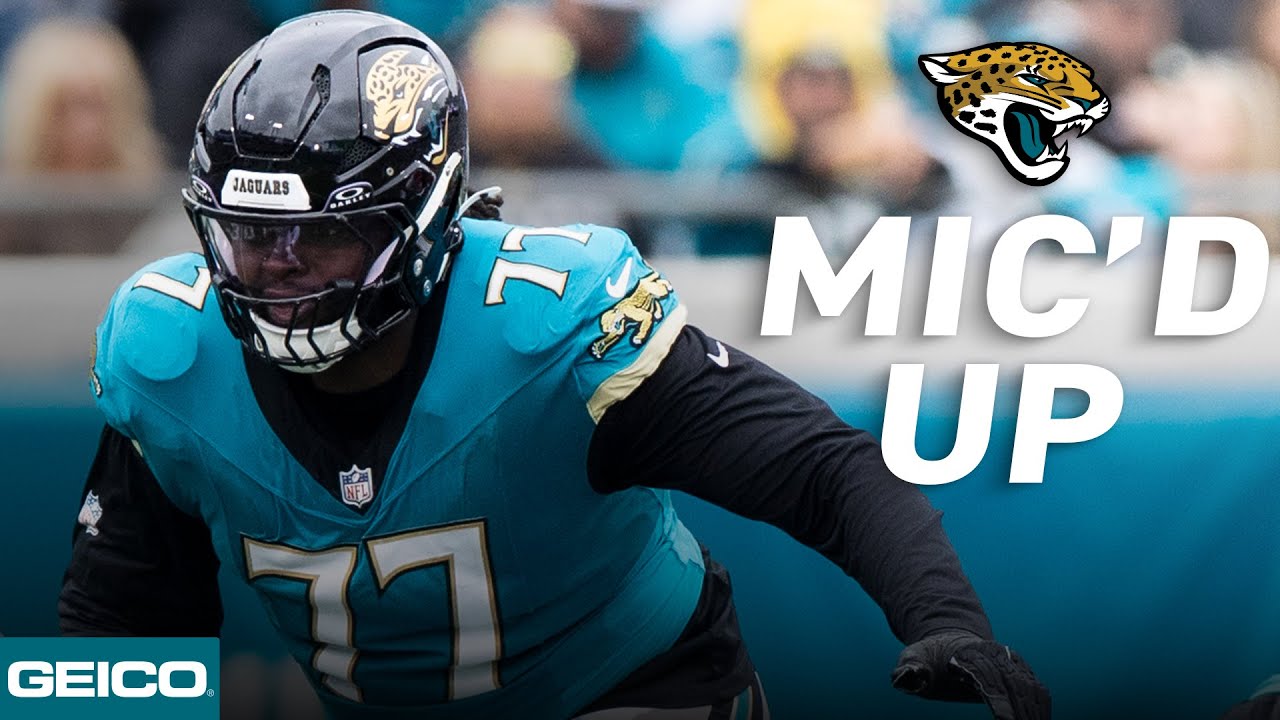 Anton Harrison MIC'D up in Week 18 vs. Titans | Jacksonville Jaguars