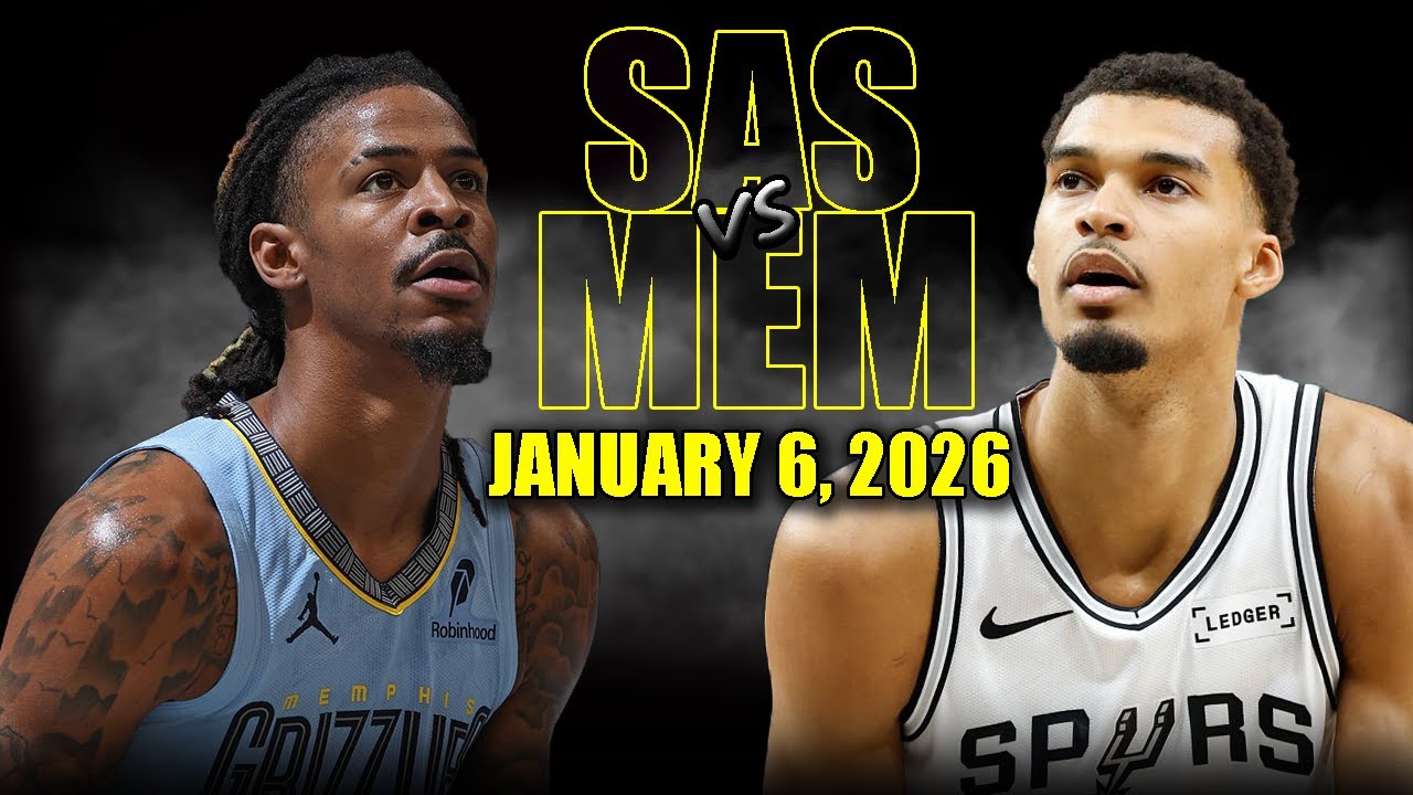 San Antonio Spurs vs Memphis Grizzlies Full Game Highlights – January 6, 2026 | NBA Season