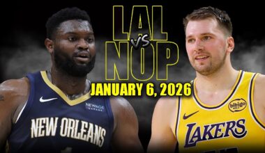 Los Angeles Lakers vs New Orleans Pelicans Full Game Highlights – January 6, 2026 | NBA Season
