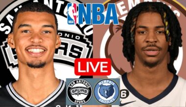 LIVE: SAN ANTONIO SPURS vs MEMPHIS GRIZZLIES | NBA | PLAY BY PLAY | SCOREBOARD