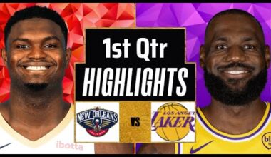 Los Angeles Lakers vs Pelicans Full Game Highlights 1st Qtr | Jan 6 | 2026 NBA Highlights