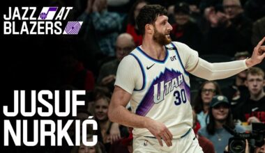 NURK DOUBLE-DOUBLE IN PORTLAND 🇧🇦 | UTAH JAZZ