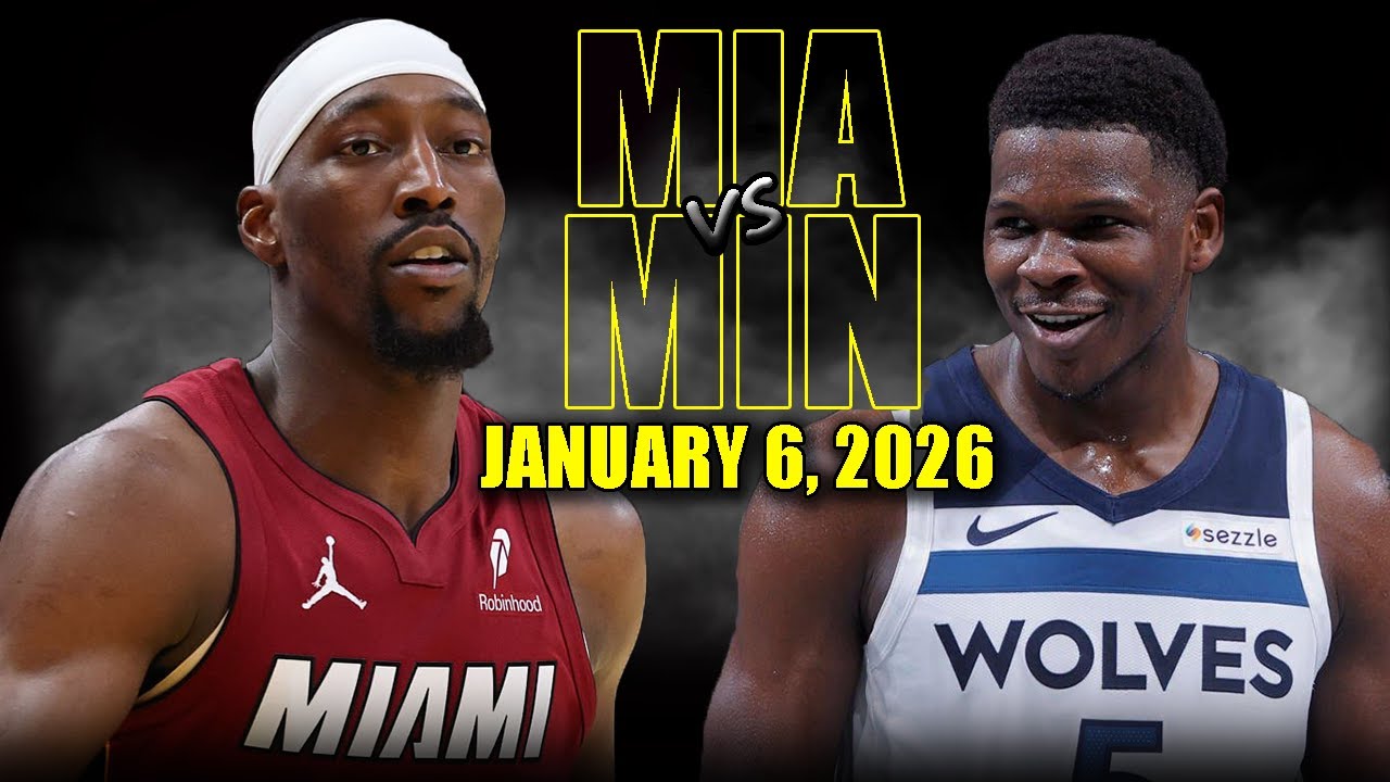 Miami Heat vs Minnesota Timberwolves Full Game Highlights – January 6, 2026 | NBA Season