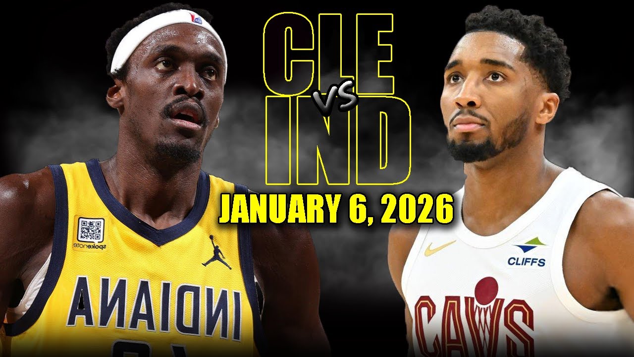 Cleveland Cavaliers vs Indiana Pacers Full Game Highlights – January 6, 2026 | NBA Season