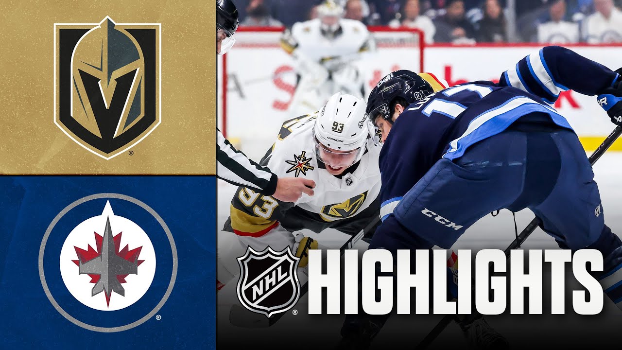 Golden Knights vs. Jets | NHL Highlights | January 06, 2026