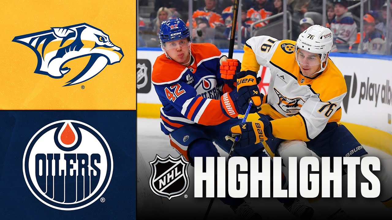 Predators vs. Oilers | NHL Highlights | January 06, 2026