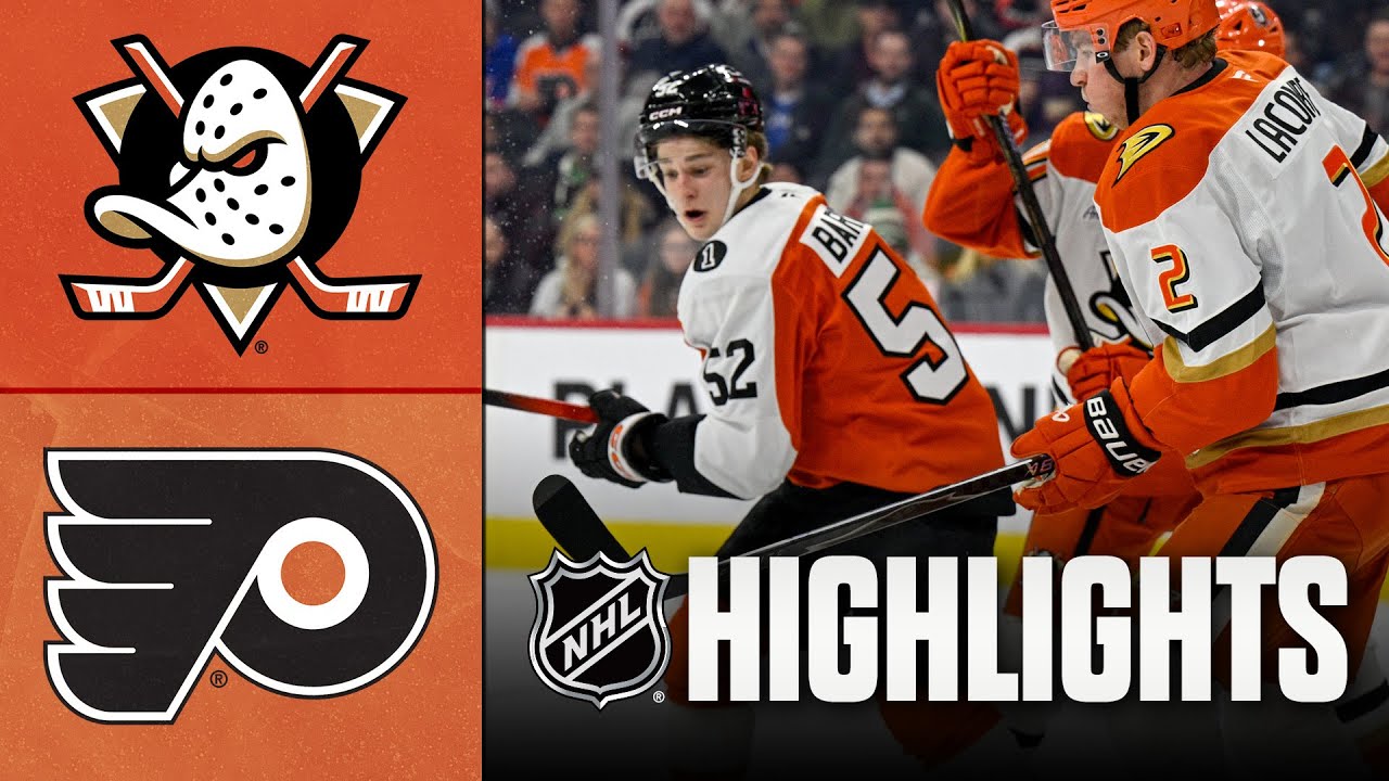 Ducks vs. Flyers | NHL Highlights | January 06, 2026