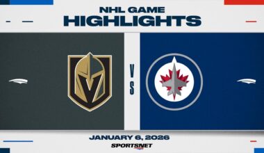 NHL Highlights | Golden Knights vs. Jets - January 6, 2026