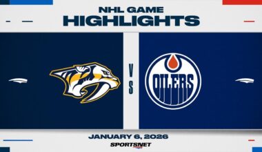 NHL Highlights | Predators vs. Oilers - January 6, 2026