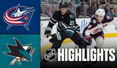 Blue Jackets vs. Sharks | NHL Highlights | January 06, 2026