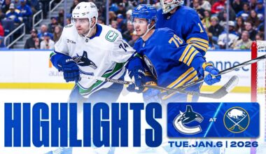 Game in 10 | Vancouver Canucks at Buffalo Sabres Highlights (Jan 6, 2026)