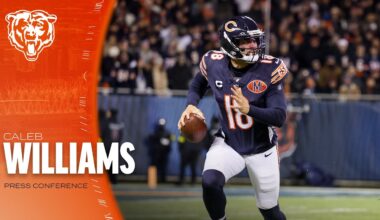 Caleb Williams: 'A lot of energy going into this game' | Press Conference