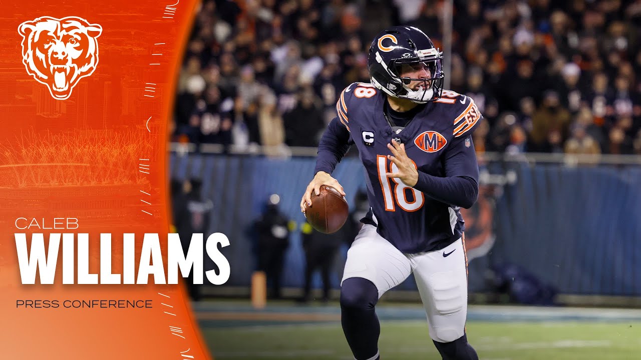 Caleb Williams: 'A lot of energy going into this game' | Press Conference