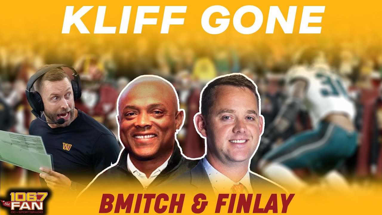 BREAKING: Kliff Kingsbury OUT As Commanders OC I BMitch & Finlay