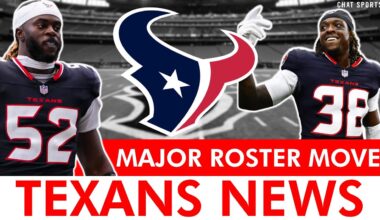 Texans Roster Moves Bring MAJOR Questions Ahead Of Steelers Wild Card Matchup