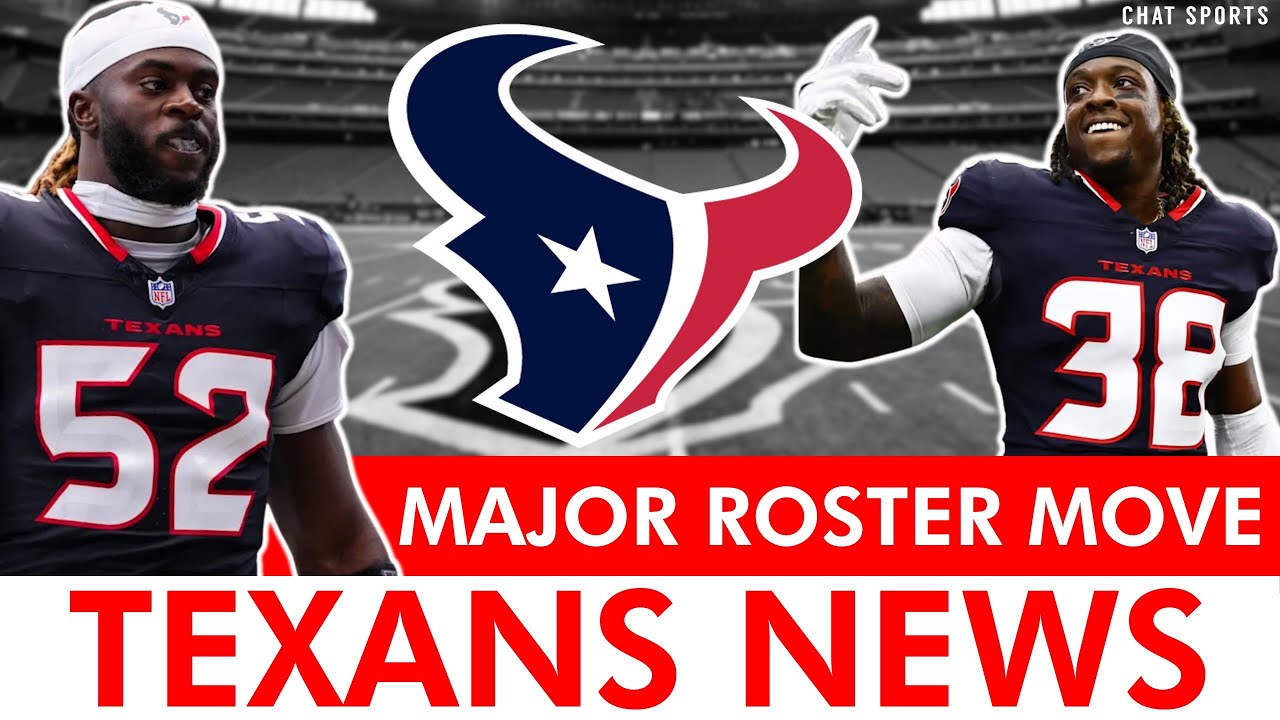 Texans Roster Moves Bring MAJOR Questions Ahead Of Steelers Wild Card Matchup